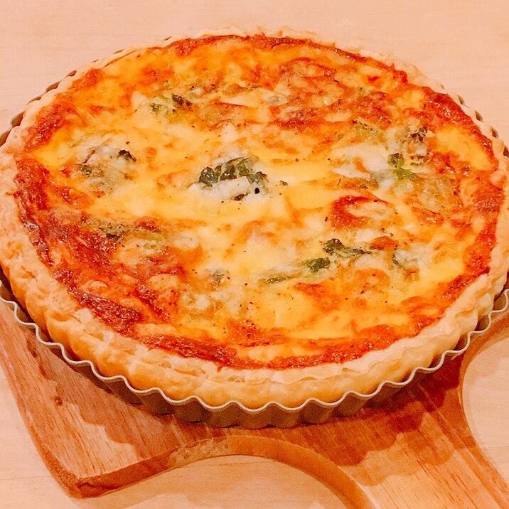 冷凍パイシートで ほうれん草とベーコンのキッシュ レシピ 作り方 By Tomocafe 楽天レシピ